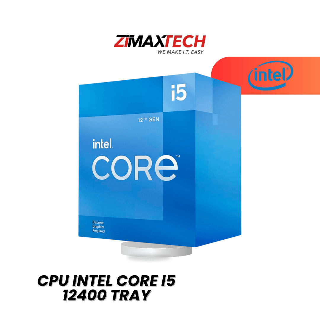 INTEL CORE I5-12400: 6 CORES, 12 THREADS, UP TO 4.4GHZ, 18MB CACHE, UHD 730 GRAPHICS, NO COOLER, 3-YEAR WARRANTY.