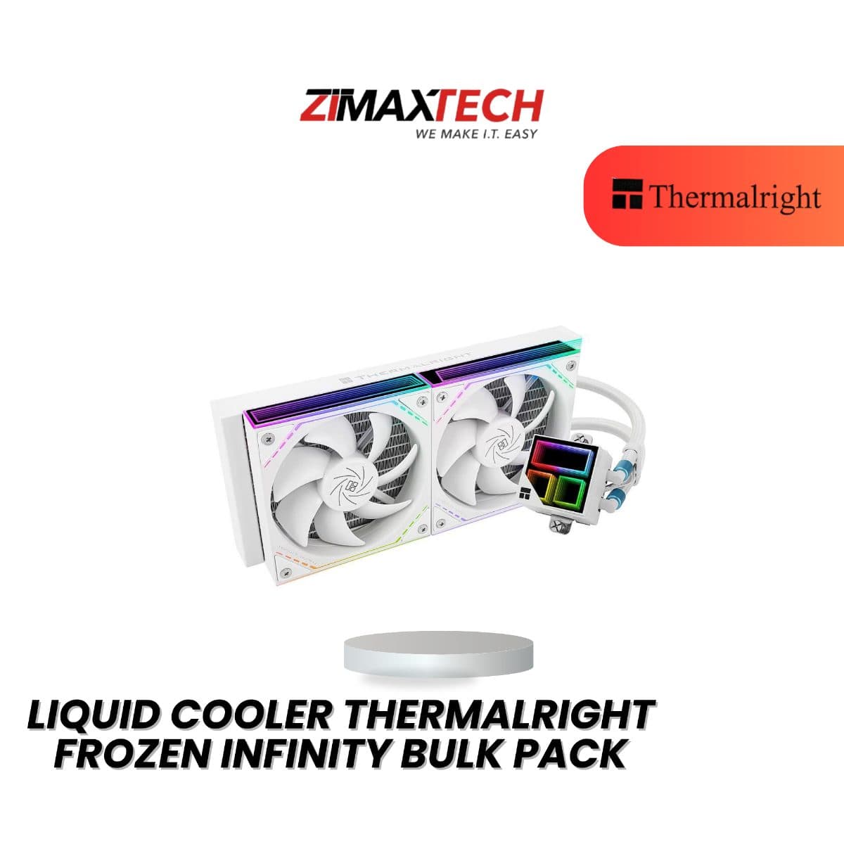 THERMALRIGHT FROZEN INFINITY BULK PACK BLACK 240MM LIQUID COOLER WITH 3 YEARS WARRANTY